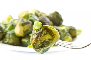 BRUSSELS SPROUTS WITH CHESTNUTS