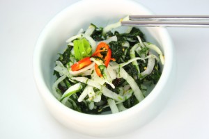 Ginger Cilantro Seaweed Salad