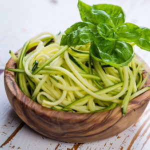 Creamy Avocado Zucchini Noodles