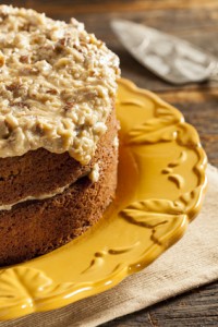 German Chocolate Gluten Free Dairy Free Egg Free Cake