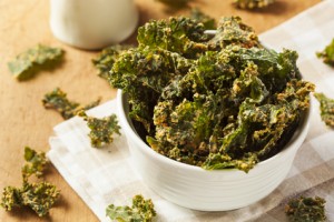 Dairy-Free Cheesy Kale Chips